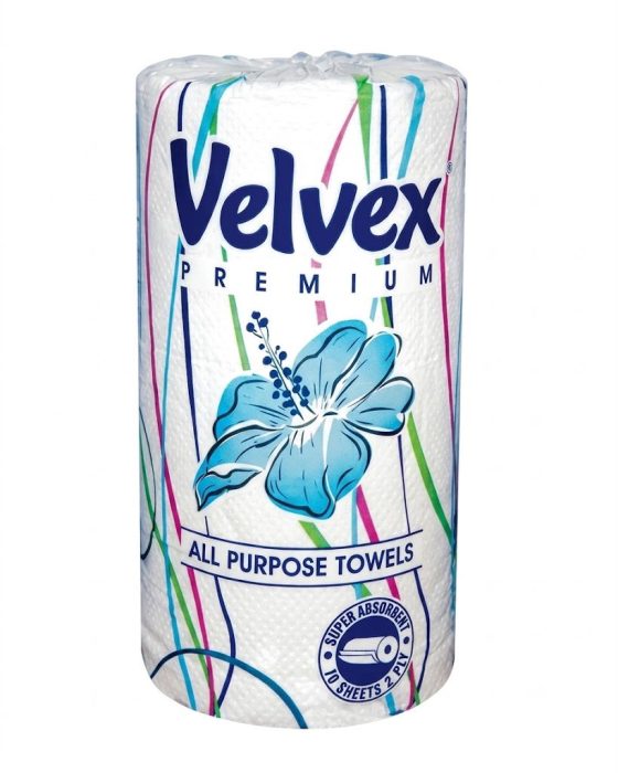 Velvex Premium All Purpose Towels, Single Roll