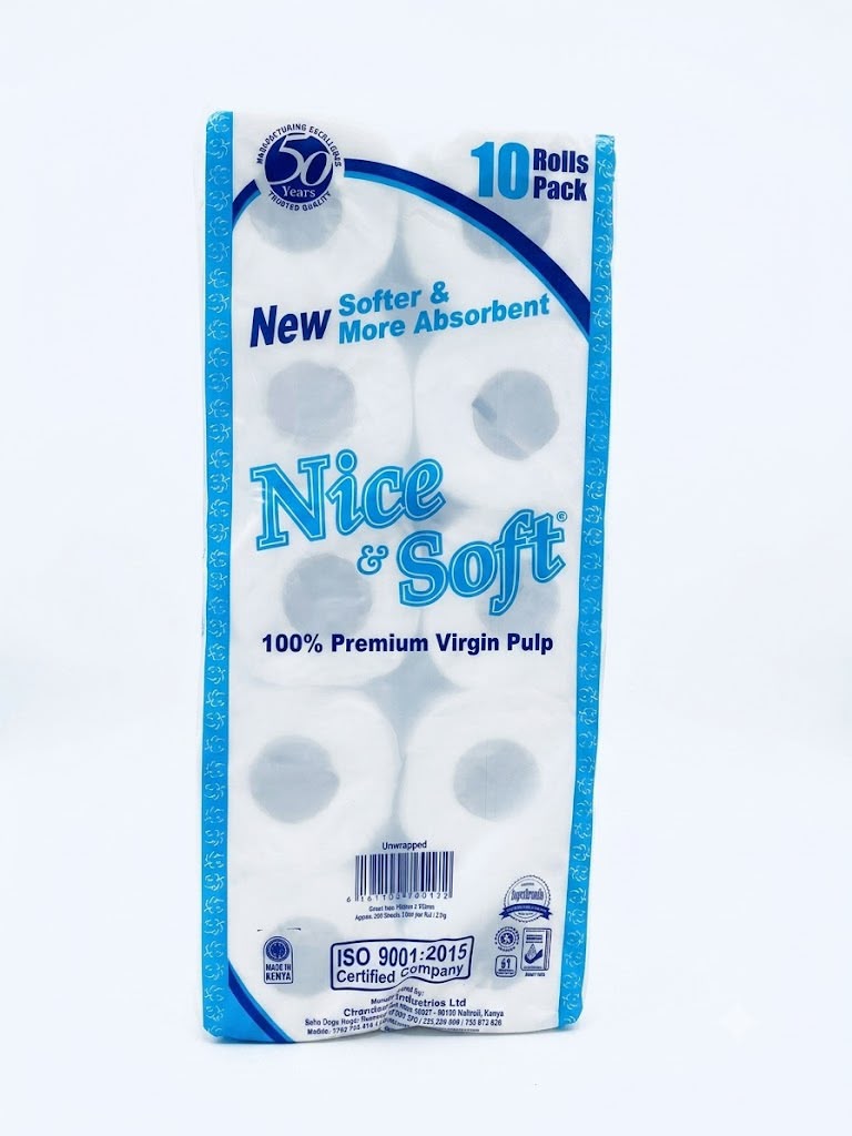 Nice & Soft Toilet Tissue — Single Roll