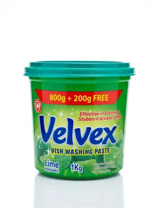 Velvex Dish Washing Paste, Lime