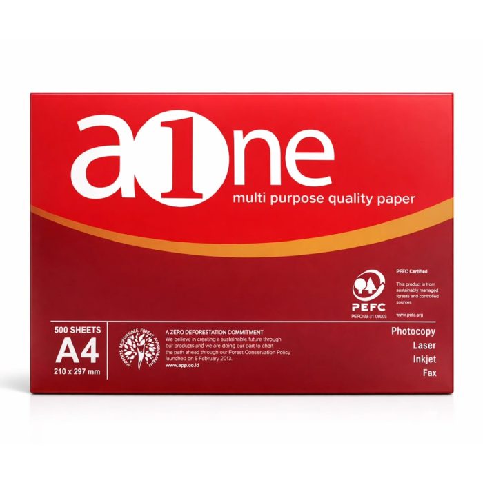 aOne Multipurpose A4 Paper, 500-Sheet Ream
