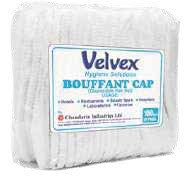 Velvex Hair Nets, White