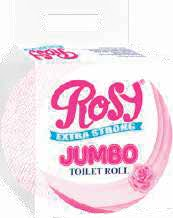 Jumbo Toilet Roll, Rosy Jumbo