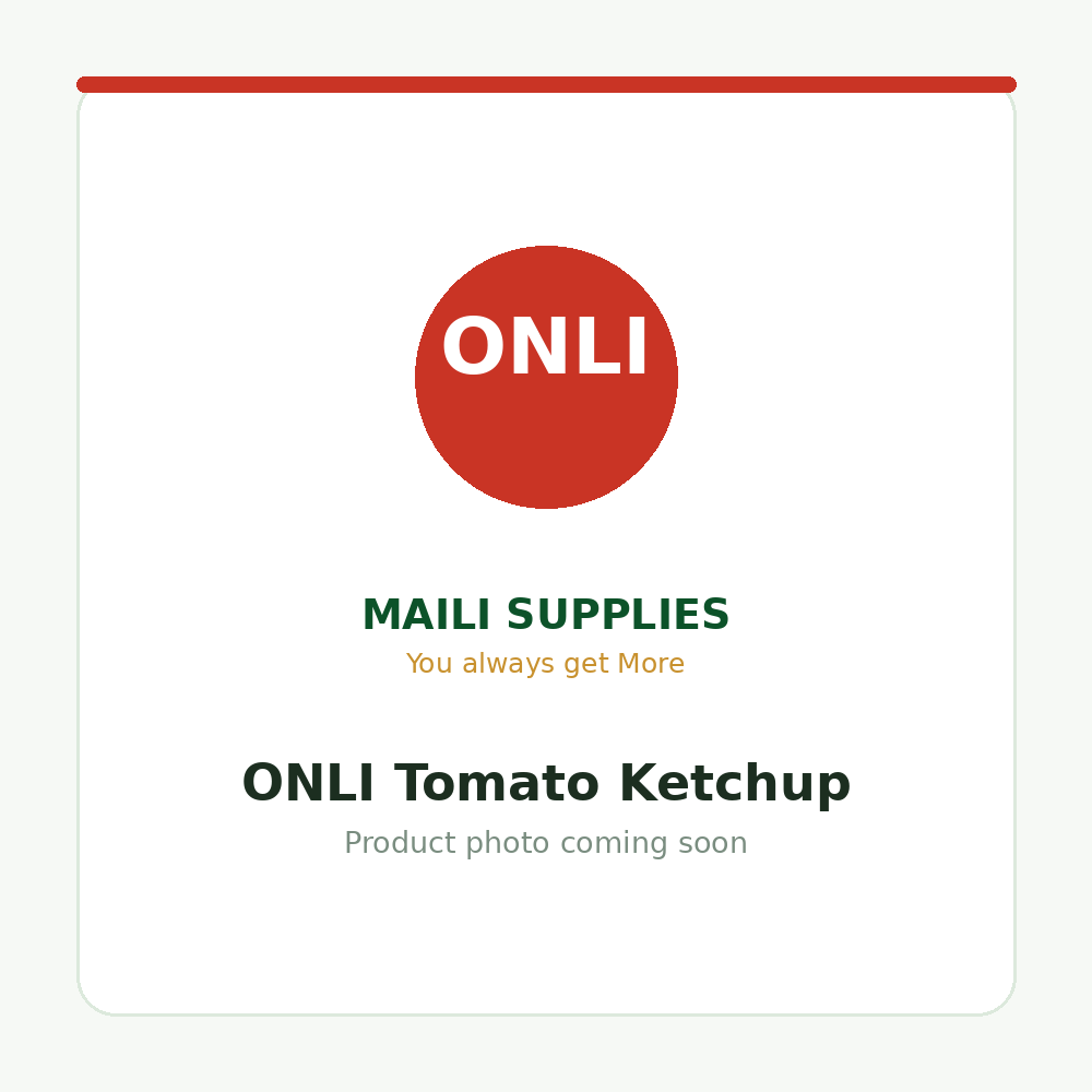 ONLI Tomato Ketchup