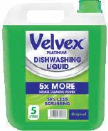 Velvex Platinum Dishwashing Liquid, Original