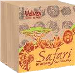 Printed Serviettes, Safari Edition