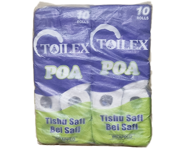 Toilex POA Toilet Tissue, Printed