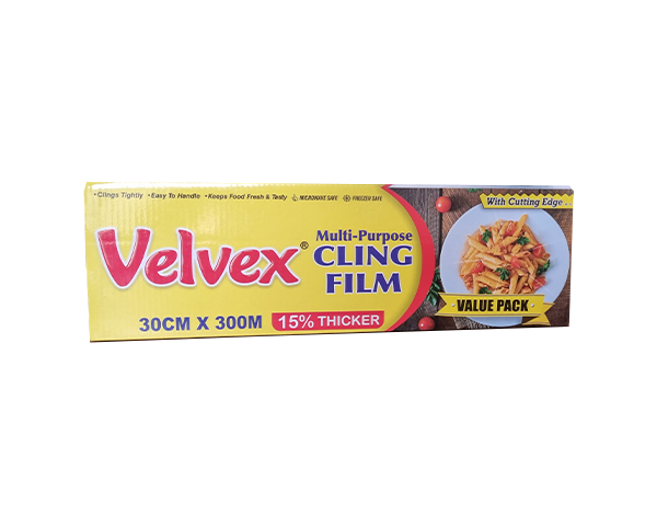 Velvex Cling Film, 45cm × 15m